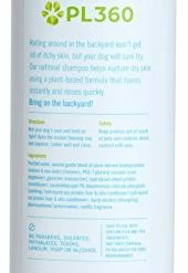 Mia's Pet Supply : PL360 Oatmeal Foaming Shampoo, Vanilla, 7oz. : Pet Supplies