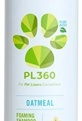 Mia's Pet Supply : PL360 Oatmeal Foaming Shampoo, Vanilla, 7oz. : Pet Supplies