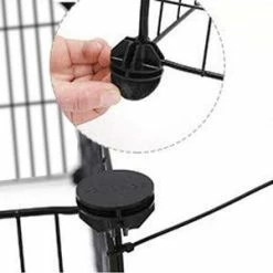 Mia's Pet Supply : Tespo Pet Playpen, Small Animal Cage Indoor Portable Metal Wire Yd Fence