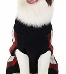 Deals 🤩 Mia's Pet Supply Plaid 🐕 Dog Sweater ⭐ 18 Mia's Pet Supply Plaid Dog Sweater