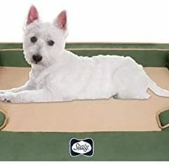 Mia's Pet Supply Bedding Sealy Lux Pet Dog Bed | Quad Layer Technology With Memory Orthopedic Foam