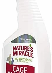 Mia's Pet Supply Nature's Miracle Cage Cleaner 24 Fl Oz, Small Animal Formula,