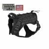 Mia's Pet Supply Leashes And Harness Tactical Service Dog Vest Harness