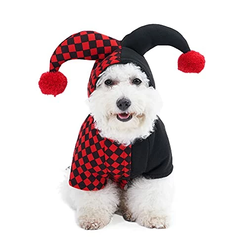 Budget β¨ Mia's Pet Supply CozyCabin π Dog π§ Halloween Costume, Harley Quinn Cute π Dog Costume For π§ Halloween β€οΈ 1 Mia's Pet Supply CozyCabin Dog Halloween Costume, Harley Quinn Cute Dog Costume For Halloween