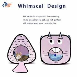 Mia's Pet Supply Cat Toys Cat Tunnel Toy And Cubes Combo, Cat Tunnels For Indoor Cats