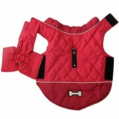 Mia's Pet Supply Reversible Dog Coats For Small Dogs Waterproof Warm Cotton Apparel