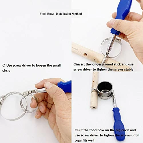 Top 10 😍 Mia's Pet Supply Aviary & Perches Parrots Playstand Bird Playground Wood Perch Gym 🎉 8 Mia's Pet Supply Aviary & Perches Parrots Playstand Bird Playground Wood Perch Gym