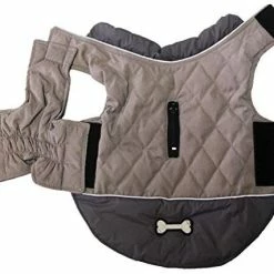 Mia's Pet Supply Reversible Dog Coats For Small Dogs Waterproof Warm Cotton Apparel