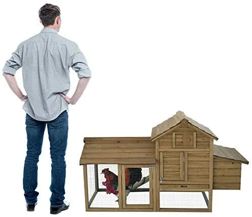 Top 10 🔥 Mia's Pet Supply PawHut 59" Small Solid Wood Enclosed Outdoor Backyard Chicken Coop Kit ⭐ 4 Mia's Pet Supply PawHut 59" Small Solid Wood Enclosed Outdoor Backyard Chicken Coop Kit