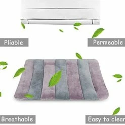 Mia's Pet Supply JoicyCo Dog Bed Large Crate Bed Mat 42" Pet Beds Washable Anti-Slip Bottom Cat Beds Bedding