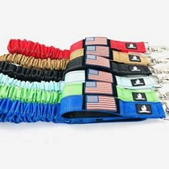 Promo 😀 Mia's Pet Supply TACTICAL BUNGEE K9 🦮 DOG LEASH - 1.5" INCH WIDE 🦮 DOG LEASHES Leashes And Harness 🔥 56 Mia's Pet Supply TACTICAL BUNGEE K9 DOG LEASH - 1.5