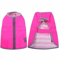 Mia's Pet Supply Loft Reversible Winter Fleece Pet Vest Waterproof Dog Jacket Apparel