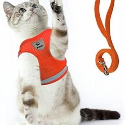 Mia's Pet Supply Cat Harness And Leash Set For Walking Cat And Small Dog Harness