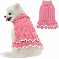 Mia's Pet Supply Turtleneck Dog Sweater