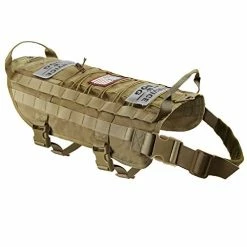 Mia's Pet Supply Leashes And Harness Tactical Service Dog Vest Harness