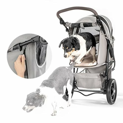 Best deal ❤️ Mia's Pet Supply Luxury Pet Stroller For Puppy, Senior 🐕 Dog Or Cat Travel 😉 5 Mia's Pet Supply Luxury Pet Stroller For Puppy, Senior Dog Or Cat Travel
