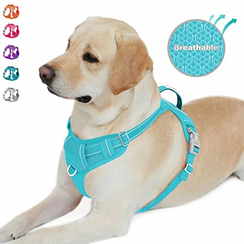 New 💯 Mia's Pet Supply No Pull 🐕 Dog Harness Front Clip Heavy Duty Reflective Easy Control Handle For Large 🐕 Dog Leashes And Harness ✨ 14 Mia's Pet Supply No Pull Dog Harness Front Clip Heavy Duty Reflective Easy Control Handle For Large Dog Leashes And Harness