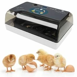 Mia's Pet Supply Mini Egg Incubator 12-35 Eggs Digital Full Automatic Poultry Hatcher Machine