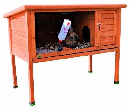 Budget ⭐ Mia's Pet Supply 1-Story Rabbit Hutch, 1-Story Rabbit Hutch, Large: Garden & Outdoor Rabbit Houses & Accessories ⌛ 2 Mia's Pet Supply 1-Story Rabbit Hutch, 1-Story Rabbit Hutch, Large: Garden & Outdoor Rabbit Houses & Accessories