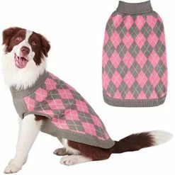 Deals 🤩 Mia's Pet Supply Plaid 🐕 Dog Sweater ⭐ 24 Mia's Pet Supply Plaid Dog Sweater