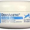 Mia's Pet Supply Hygiene Dechra DentAcetic Dental Wipes For Dogs & Cats (25ct)