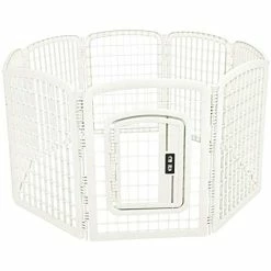 Deals ⭐ Mia's Pet Supply Plastic Pet Pen Fence Enclosure With Gate - Houses, Pens & Crates 🥰 26 Mia's Pet Supply Plastic Pet Pen Fence Enclosure With Gate - Houses, Pens & Crates