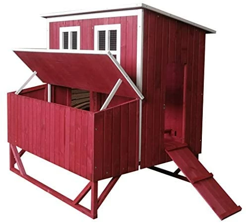 Buy ❤️ Mia's Pet Supply Omitree Large Wood Backyard Chicken Coop Hen House 4-8 Chickens 🥰 6 Mia's Pet Supply Omitree Large Wood Backyard Chicken Coop Hen House 4-8 Chickens