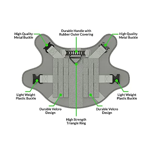 Buy π― Mia's Pet Supply Tactical π Dog Harness Bundle Includes Tactical Leash & Tactical Bag. Working π Dog MOLLE Vest With Handle, No Pulling Front Leash Clip, Hook & π Dog Patch. (M (Neck:16"-22" ; Chest:25"-31"), Peanut Brown) Leashes And Harness π 23 Mia's Pet Supply Tactical Dog Harness Bundle Includes Tactical Leash & Tactical Bag. Working Dog MOLLE Vest With Handle, No Pulling Front Leash Clip, Hook & Dog Patch. (M (Neck:16"-22" ; Chest:25"-31"), Peanut Brown) Leashes And Harness
