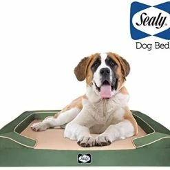 Mia's Pet Supply Bedding Sealy Lux Pet Dog Bed | Quad Layer Technology With Memory Orthopedic Foam
