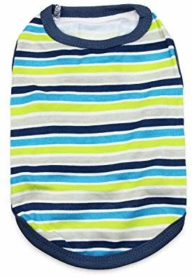 Cheap โจ Mia's Pet Supply ๐ถ Dog T ๐ Shirt Pet Striped Tshirts Puppy Clothes For Small ๐ถ Dogs ๐คฉ 6 Mia's Pet Supply Dog T Shirt Pet Striped Tshirts Puppy Clothes For Small Dogs