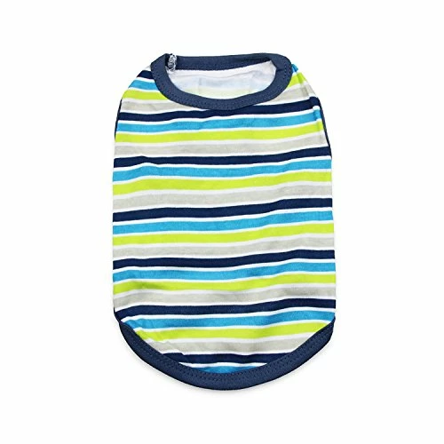Cheap โจ Mia's Pet Supply ๐ถ Dog T ๐ Shirt Pet Striped Tshirts Puppy Clothes For Small ๐ถ Dogs ๐คฉ 12 Mia's Pet Supply Dog T Shirt Pet Striped Tshirts Puppy Clothes For Small Dogs