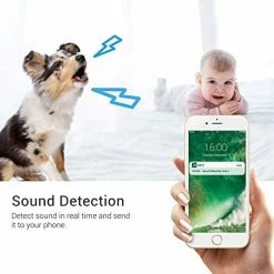 Mia's Pet Supply Training VISON WiFi Pet Camera, Full HD1080P Dog Camera,