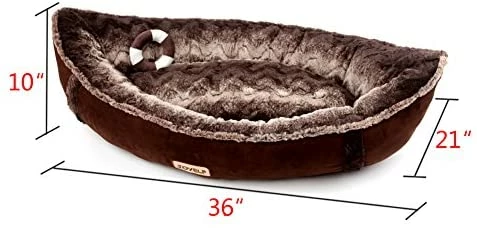 Best Sale 😉 Mia's Pet Supply Bedding JOYELF Orthopedic 🐕 Dog Bed With Washable Cover Pirate Ship 🐕 Dog Bed 🎉 3 Mia's Pet Supply Bedding JOYELF Orthopedic Dog Bed With Washable Cover Pirate Ship Dog Bed