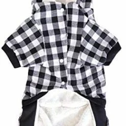 Mia's Pet Supply Apparel PAWZ Road Dog Plaid Coat Pet Winter Clothes