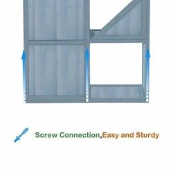 Buy ๐ Mia's Pet Supply Mcombo Cat House With Scratcher, Wood Cat Condo Furniture ๐ 21 Mia's Pet Supply Mcombo Cat House With Scratcher, Wood Cat Condo Furniture