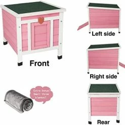 Cheapest ๐ Mia's Pet Supply ROCKEVER Feral Cat House Outdoor Insulated, Wooden Cat Shelter ๐ 13 Mia's Pet Supply ROCKEVER Feral Cat House Outdoor Insulated, Wooden Cat Shelter