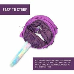 Mia's Pet Supply Cat Toys Pet Craft Supply Magic Multi Cat Tunnel