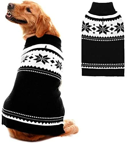 Coupon ๐ Mia's Pet Supply ๐ฆฎ Dog Sweater - Winter ๐งฅ Coat Apparel Clothes With Colorful Stripes โญ 1 Mia's Pet Supply Dog Sweater - Winter Coat Apparel Clothes With Colorful Stripes