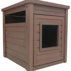 Mia's Pet Supply EcoFlex Litter Box Cover/End Table, Russet, Standard