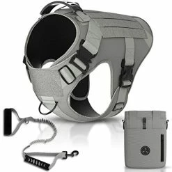 Buy π― Mia's Pet Supply Tactical π Dog Harness Bundle Includes Tactical Leash & Tactical Bag. Working π Dog MOLLE Vest With Handle, No Pulling Front Leash Clip, Hook & π Dog Patch. (M (Neck:16"-22" ; Chest:25"-31"), Peanut Brown) Leashes And Harness π 40 Mia's Pet Supply Tactical Dog Harness Bundle Includes Tactical Leash & Tactical Bag. Working Dog MOLLE Vest With Handle, No Pulling Front Leash Clip, Hook & Dog Patch. (M (Neck:16