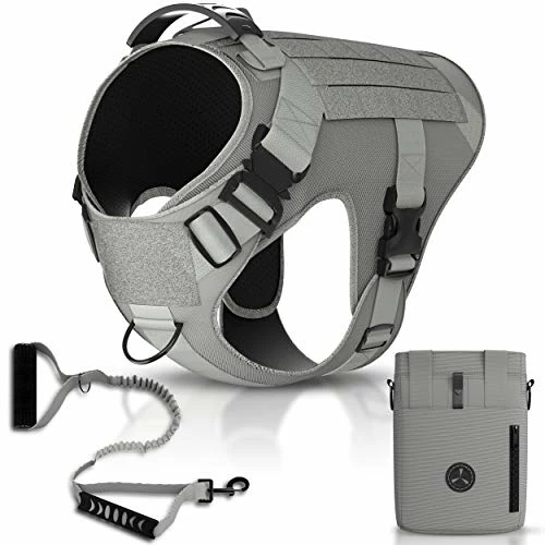 Buy π― Mia's Pet Supply Tactical π Dog Harness Bundle Includes Tactical Leash & Tactical Bag. Working π Dog MOLLE Vest With Handle, No Pulling Front Leash Clip, Hook & π Dog Patch. (M (Neck:16"-22" ; Chest:25"-31"), Peanut Brown) Leashes And Harness π 17 Mia's Pet Supply Tactical Dog Harness Bundle Includes Tactical Leash & Tactical Bag. Working Dog MOLLE Vest With Handle, No Pulling Front Leash Clip, Hook & Dog Patch. (M (Neck:16"-22" ; Chest:25"-31"), Peanut Brown) Leashes And Harness