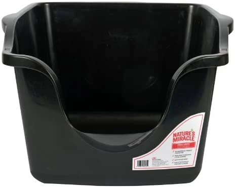 Best Pirce 🎉 Mia's Pet Supply Hygiene Nature's Miracle High-Sided Litter Box, 23 X 18.5 X 11 Inches 🎉 4 Mia's Pet Supply Hygiene Nature's Miracle High-Sided Litter Box, 23 X 18.5 X 11 Inches
