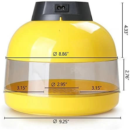 Discount 😍 Mia's Pet Supply Magicfly Digital Mini Semi Automatic Egg Incubator 10 Eggs Poultry Hatcher 👏 3 Mia's Pet Supply Magicfly Digital Mini Semi Automatic Egg Incubator 10 Eggs Poultry Hatcher