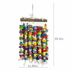 Mia's Pet Supply : Large Bird Parrot Chewing Toy Aviary & Perches