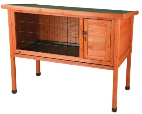 Budget ⭐ Mia's Pet Supply 1-Story Rabbit Hutch, 1-Story Rabbit Hutch, Large: Garden & Outdoor Rabbit Houses & Accessories ⌛ 1 Mia's Pet Supply 1-Story Rabbit Hutch, 1-Story Rabbit Hutch, Large: Garden & Outdoor Rabbit Houses & Accessories