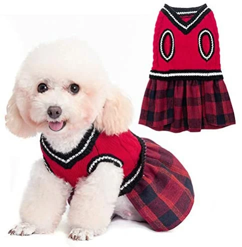 Flash Sale ๐ Mia's Pet Supply BINGPET Cute ๐ฆฎ Dog Sweater ๐ Dress ๐คฉ 8 Mia's Pet Supply BINGPET Cute Dog Sweater Dress