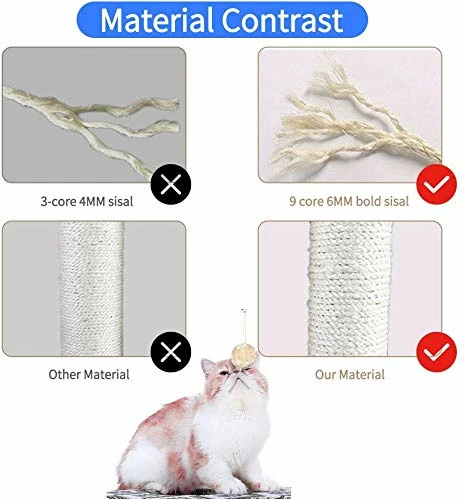 Flash Sale 🎉 Mia's Pet Supply Cat Tree For Large Cats Super Stable Cat Furniture 🌟 12 Mia's Pet Supply Cat Tree For Large Cats Super Stable Cat Furniture