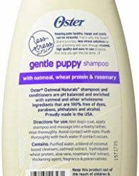 Mia's Pet Supply Hygiene Oster Oatmeal Essentials Shampoo, 18-Ounce, Shed Control
