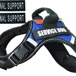 Outlet ❤️ Mia's Pet Supply Leashes And Harness ALBCORP Service 🐕 Dog Vest Harness - Reflective - Woven Nylon, Neoprene Handle 🌟 23 Mia's Pet Supply Leashes And Harness ALBCORP Service Dog Vest Harness - Reflective - Woven Nylon, Neoprene Handle