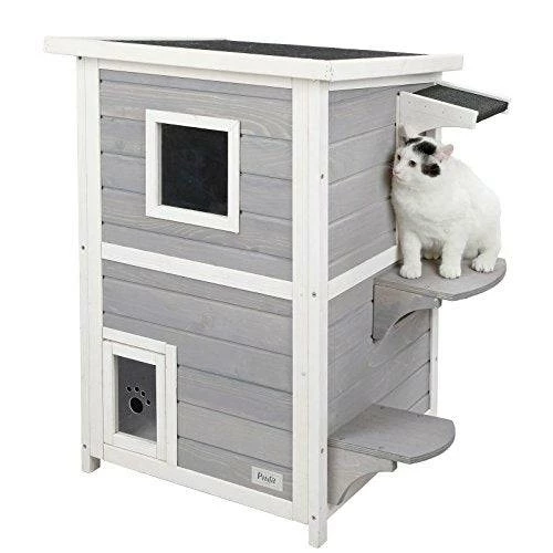Cheapest ✔️ Mia's Pet Supply Petsfit 2-Story Kitty Cat House Houses, Pens & Crates 🔔 1 Mia's Pet Supply Petsfit 2-Story Kitty Cat House Houses, Pens & Crates